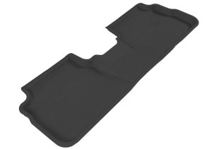 Toyota Corolla Floor Mats - Rear - 3D MAXpider - Kagu Series - Black - `09-`13